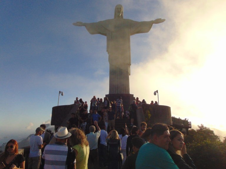 Christ Redeemer Statue is the one of the wonders of the world and is the back drop to several movies.